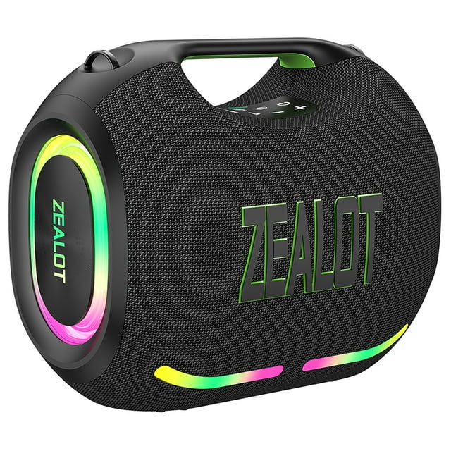 Zealot Bluetooth Speaker, IPX6 Waterproof Wireless Speaker with Bluetooth 5.0, for Outdoor/Party/Beach/Travel/Gifts